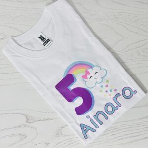 Camiseta de cumpleaños