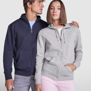 Sudadera con cremallera